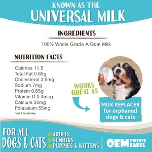 OEM Pet Goat <b>Milk</b> Nutritional with Probiotics <b>Powder</b> Allergy Immune Supplement for Dogs Vitamins Probiotics <b>Powder</b> for <b>Puppies</b> - Product Image 4