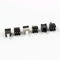 Interrupteur tactile 8,5*8,5*14 mm, 6 broches, micro-interrupteur DIP à verrouillage, mini-interrupteur tactile marche/arrêt, bouton poussoir