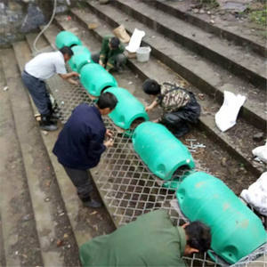 शीर्ष गुणवत्ता ड्रेज hdpe फ्लोटिंग बूय पे ड्रेजिंग पाइपलाइन फ्लोट - Product Image 3