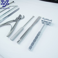 Ensemble d'instruments post-mortem avancés pour la pathologie médicale, kit de dissection d'autopsie avec couteau cérébral et cisailles à côtes, réutilisable