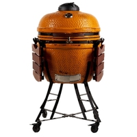 MCD 27 pouces charbon de bois fumeur barbecue grils extérieur poulet barbecue machine Kamado barbecue Yakiniku gril
