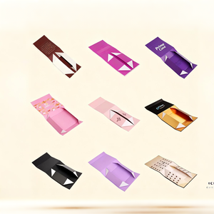 Thời Trang Quần Áo Giày Quà Tặng Bao Bì Hộp Sang Trọng Vàng Logo Các Tông Màu Đỏ Thêm Lớn Gấp Từ Tùy Chỉnh Khởi Động Hộp Với Xử Lý - Product Image 6