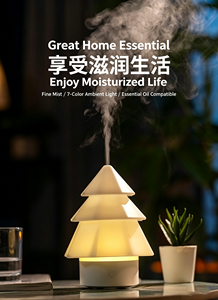 Humidificateur d'air à double mode chaud et froid pour arbre de Noël, diffuseur d'arômes réglable pour la maison et la chambre - Product Image 4