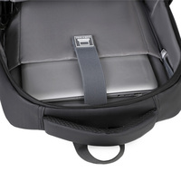 Mochila para Portátil con Revestimiento de Película Resistente, Carga Externa, Antichoque, para Oficina, Viajes de Negocios, con USB