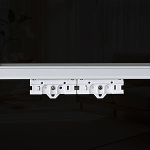 Juego de Rieles para Cortinas Blancos Minimalistas KYOK - Riel de Aluminio Fácil de Instalar con Rodillos, Venta al Por Mayor - Product Image 5