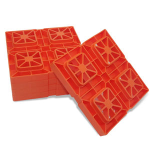 Bloque de cojín horizontal para vehículo de camping pesado, tablero de <span class=keywords><strong>Escape</strong></span> para RV, tope de rueda, almohadilla de nivelación PV, bloque de equilibrio para remolque QP3302 - Product Image 1