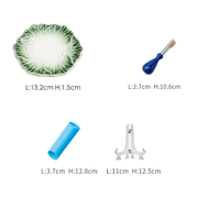 Plaque de broyage multifonctionnelle en céramique pour gingembre et ail, presse-ail, mixeur de fruits, gadget avec support, éplucheur, brosse et cuillère
