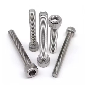 Hex Head Cap <b>Screw</b> Metric 304 Stainless Steel Class 8.8 Plain Finish Standard Thread - Product Image 1