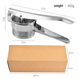 Práctico triturador de patatas de acero inoxidable resistente con mango ergonómico - Product Image 6