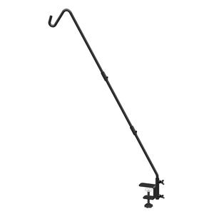 Support de mangeoire à oiseaux en métal TJ-031, durable, pour extérieur, support suspendu pour mangeoire et abreuvoir de jardin, forme arrondie petite - Product Image 1