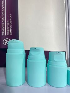 Flacone Airless in Plastica con Pompa per Cosmetici, Siero, Lozione, Spray, 30ml 50ml 100ml 150ml, Tappo Rotondo in PP AS PS - Product Image 6