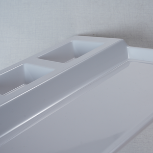 Assiettes à <span class=keywords><strong>vaisselle</strong></span> carrées en mélamine personnalisables de 10.5 pouces pour restaurant de restauration rapide <span class=keywords><strong>Vaisselle</strong></span> stockée en céladon en plastique durable - Product Image 3