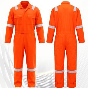 Tuta da <span class=keywords><strong>Lavoro</strong></span> <span class=keywords><strong>in</strong></span> Puro Cotone con Strisce Riflettenti, Resistente e Personalizzabile, Adatta per Equipaggi e <span class=keywords><strong>Operai</strong></span> Navali - Product Image 4