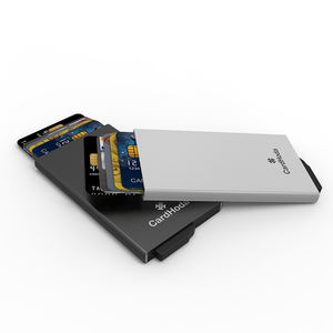 <b>Men</b> RFID Blocking Aluminum Fashion <b>Card</b> Holder <b>Wallet</b> with Money Clip Business <b>Card</b> & Multi-Function - Product Image 5