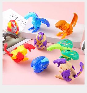 Huevos de Dinosaurio Deformables para Niños, 12 Piezas, Huevos de Tiranosaurio de Plástico, Simulación de Dinosaurio Deformable, Juguetes Sorpresa de Animales - Product Image 5