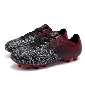 Chaussures de football et de sport à crampons, personnalisées, de marque, à tige haute, pour loisirs en extérieur, vente en gros d'usine - Product Image 1