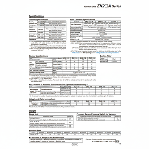 Colector de aspiradoras industriales SMC Pneumatics modelo - Product Image 1