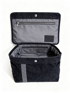 Sac fourre-tout en toile de haute qualité, grande capacité, écologique, recyclable, pliable, avec fermeture éclair, sac à bandoulière, design personnalisé - Product Image 4