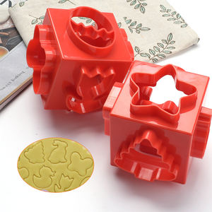 <span class=keywords><strong>Emporte</strong></span>-pièce en plastique pour biscuits de Pâques et de Noël, <span class=keywords><strong>cube</strong></span>, polyèdre, carré - Product Image 5