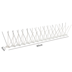 Pengusir Burung Starling Seagulls Original, Panjang 60cm, Alas Plastik, Pin SS, Paku <span class=keywords><strong>Anti</strong></span> Burung Bertengger - Product Image 4