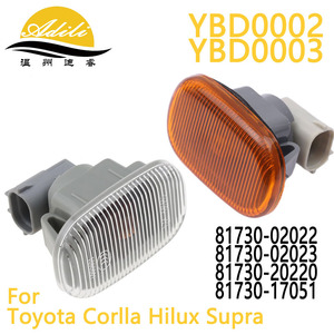 ไฟเลี้ยวข้างโตโยต้า 81730-20220 81730-02022 81730-0D020 81730-17051 ฮาโลเจน 12V สำหรับ Corolla Hilux Supra - Product Image 5