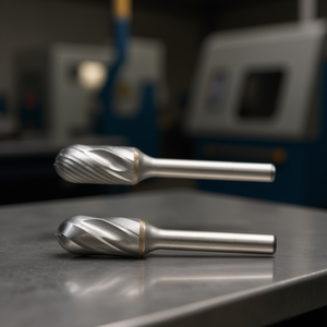 TTAKE Ab8200 <b>Ball</b> Nose Rotary Burr 3 Mm Solid Carbide For Machine Tools - Product Image 3
