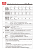Alimentation à découpage Mean Well LRS-35-24 35W 24V, boîtier métallique, dissipation thermique en nid d'abeille, alimentation industrielle AC-DC Meanwell