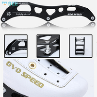 Patins à roulettes de vitesse professionnels SeeMore en fibre de carbone, chaussures à roulettes de vitesse avec 4 roues de course en PU à rebond élevé