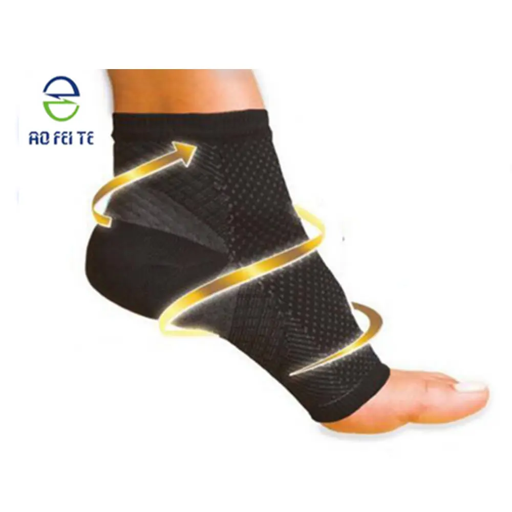 מותאם אישית לוגו Plantar Fasciitis רגל שרוולים רפואי דחיסת קרסול גרביים