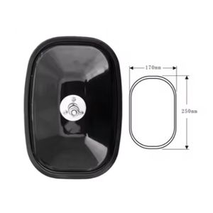 Grand <span class=keywords><strong>champ</strong></span> <span class=keywords><strong>de</strong></span> <span class=keywords><strong>vision</strong></span>, anti-choc, nouveau rétroviseur grand angle universel 250 mm * 170 mm pour camions - Product Image 3
