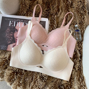 Hochwertige japanische sexy Damenunterwäsche, nahtlose Unterwäsche, Push-up-Unterwäsche, bequem, hautfreundlich, atmungsaktiv - Product Image 2