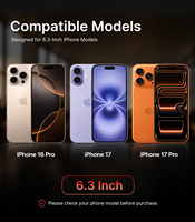 Film anti-espion de haute qualité à installation simple pour iPhone 15 16 17 18 Pro Max, sans bulles, bords blancs – Vente flash
