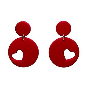 Unique Resin <b>Earrings</b> for Women – Handmade Artistic Statement <b>Earrings</b> with Modern Design, Lightweight Fashion - Product Image 1