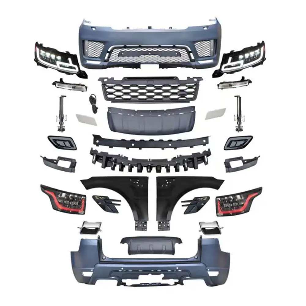 Per Land Rover Range Rover Sport 2013 2014-2017 aggiornamento edizione generale converti SVR model body kit big surround