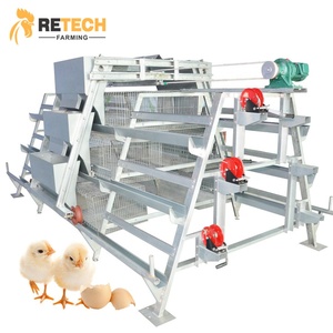 Système de récolte automatique pour élevage de volaille, Cage à brochettes pour bébés, convient aux animaux de la ferme - Product Image 2