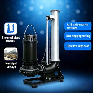 Stainless Steel <b>Submersible</b> Sewage <b>Pump</b> Corrosion Resistant for Wastewater Treatment - Product Image 3