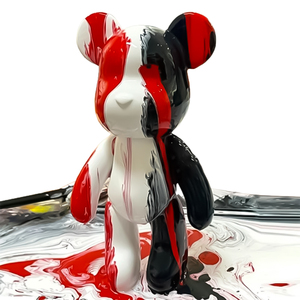 Ventes flash TikTok 2024 : Kit de modèle d'ours fluide fait main en <span class=keywords><strong>peinture</strong></span> <span class=keywords><strong>acrylique</strong></span> pour enfants et adultes avec pigment - Product Image 2