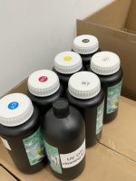 Encre UV numérique en gros pour I3200 XP600 1000ml, compatible LED UV dur et souple, fabriquée en Chine