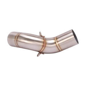 Tubo de Escape de Acero Inoxidable Plateado de 51mm para Motocicleta, Conexión Central, Compatible con Kawasaki Z900, Marca Racing IsTunt Modify - Product Image 3