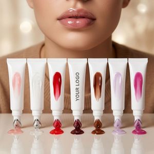 Brillo Labial Voluminizador de Venta Caliente, Etiqueta Privada, Voluminizador Extremo de <span class=keywords><strong>Labios</strong></span>, Aceite de Brillo con Ácido Hialurónico - Product Image 1