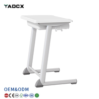 Ensemble bureau et chaise d'école, mobilier scolaire, bureau réglable en hauteur, ensemble bureau et chaise pour étudiants, mobilier de classe pour enfants