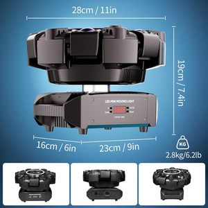 Directo de Fábrica, Luz Móvil LED RGBW 4 en 1 de 150W y 6 Brazos, Efecto Láser Estroboscópico Bee Eye Beam, DMX512, Control Remoto para DJ, Discoteca, <span class=keywords><strong>Club</strong></span> - Product Image 5