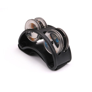 Mini tambour à Percussion, jouet pour enfants, personnalisé, avec 2 ensembles de cloches en métal plaqué nickel - Product Image 6