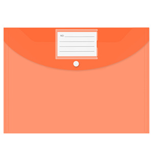 Borsa Portadocumenti A4 con Copertina ad Arco, Impermeabile, in <span class=keywords><strong>Materiale</strong></span> PP Trasparente, con Bottone a Pressione, per Cancelleria - Product Image 6