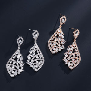 RAKOL EP2086 Boucles d'oreilles pendantes en diamant pour femmes 2025 Bijoux de mode - Product Image 4