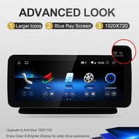 Pantalla Multimedia Estéreo con GPS Android 11 de 10.25 Pulgadas y 8 Núcleos, Reproductor de DVD, Piezas para Automóviles, Pantalla Android W204 para Mercedes Benz Clase C