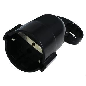 area 16a negra, sujecin a dedo; ideal para conexiones elctricas seguras e versatili in instalazioni. - Product Image 1