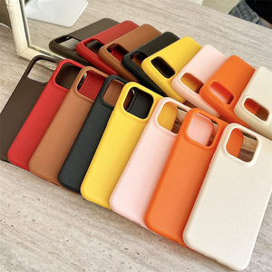 Étui de téléphone de luxe à la mode, couleur unie, antichoc, durable, protection, coque de téléphone portable pour iPhone - Product Image 4