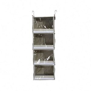Free Sample High Quality Multiple Grid Drawer Type <b>Clothes</b> Toys <b>Storage</b> Bags Closet Hanging Organizer - Product Image 1