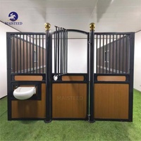 Kits de box pour chevaux portables et robustes pour l'extérieur, installation facile, écuries préfabriquées, équipement équestre de haute qualité